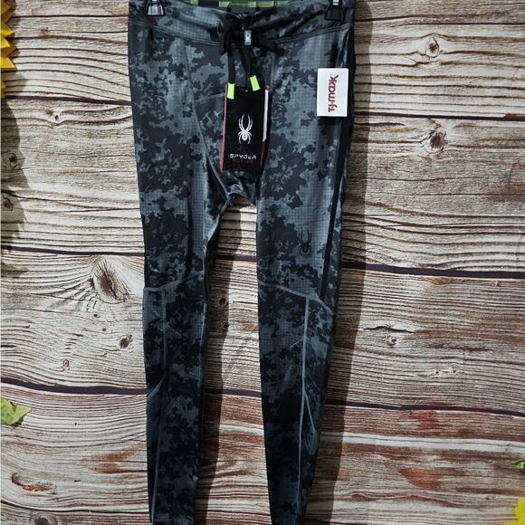 Spider men's active pants small black/gray NWT - Picture 1 of 10